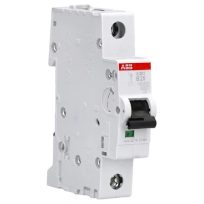 Imagen de ABB S201 B25 Instalación de fusible para caja fusibles (25A)
