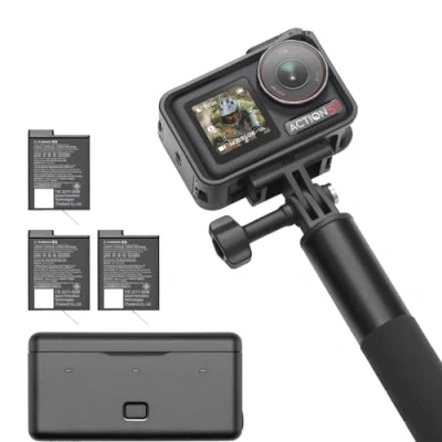 Imagen de Cámara deportiva DJI Osmo Action 5 Pro Standard Combo, 4K, 4h Autonomía, Pantalla táctil 2.5&quot;, 64 GB Memoria Interna, Negro