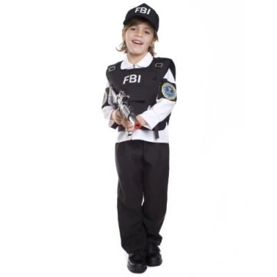 Imagen de Dress Up America Disfraz de Agente del FBI para Niño