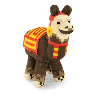 Imagen de Peluche Personajes Videojuego Minecraft Enderman, Llama, Ocelot, Cerdo, Steve, Alex, Creeper, Lobo Calidad Super Soft (Llama)