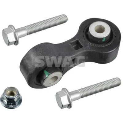 Imagen de SWAG 30 93 6989 Bieleta de suspensión Eje trasero izquierda, trasero, derecha 103 con juego tornillos, tuerca AUDI: A4 B8 Avant