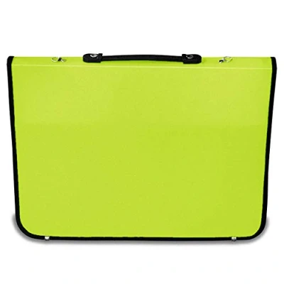 Imagen de Artcare 15214010 48 x 4 35 cm A3 Material sintético Academy Cartera, Color Verde Lima