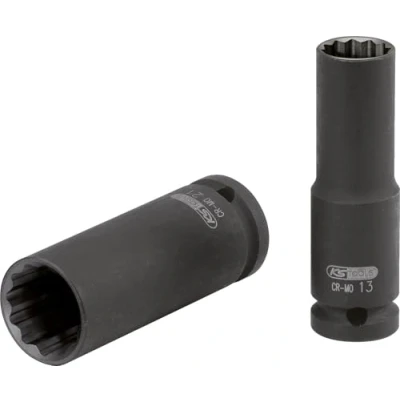 Imagen de KS Tools 515.0945 1/2&quot; Llave de vaso impacto 12 cantos, larga, 13 mm