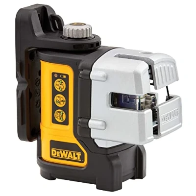 Imagen de DEWALT DW089CG XJ Nivel Láser Verde Autonivelante de 2 Líneas en Cruz, Alcance Hasta 20 Metros sin Receptor y 50 con Receptor, Precisión +/ 3 mm/10m, Incluye 4 Pilas