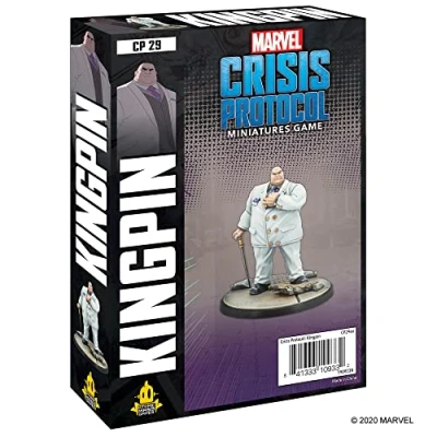 Imagen de Atomic Mass Games, Marvel Crisis Protocol: Character Pack: Kingpin, Miniatures Game, Ages 10+, 2+ Players, 45 Minutes Playing Time