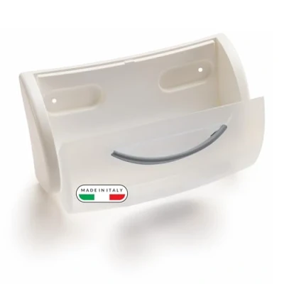 Imagen de Snips Pedir Portaesponjas 100% Reciclado Ordinello, Recipiente, Soporte de Esponja 22,5 x 12,5 8 cm Recycled Plastic Content Fabricado en Italia, Gris