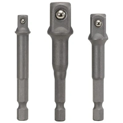 Imagen de KS TOOLS 514.1105 Juego de portapuntas adaptador cuadrado 1/4 Acero para herramientas