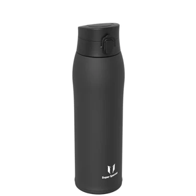 Imagen de Super Sparrow Botella Agua Acero Inoxidable Termica 950ml Termo Sin BPA, Botellas Niños Incluye 2 Tapas con Pajita y Tapa Deportiva