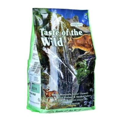 Imagen de Taste Of The Wild pienso para gatos con Venado asado y Salmon ahumado 2kg Rocky Mountain