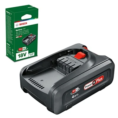 Imagen de Bosch Batería PBA PowerPlus, 1 de 18 V, 4.0 Ah, Sistema Se Entrega en una Caja Cartón
