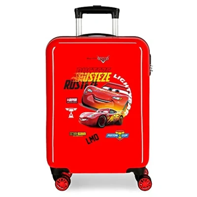 Imagen de Disney Cars Rusteze Lightyear Maleta de cabina Rojo 38x55x20 cms Rígida ABS Cierre combinación lateral 34L 2 kgs 4 Ruedas dobles Equipaje Mano