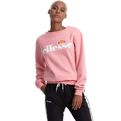 Imagen de Ellesse Agata, Sudadera Mujer, rosa claro, 44 (Talla fabricante: 16)