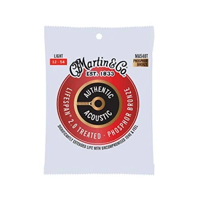 Imagen de Martin Strings Acústica Auténtica SP 80/20 bronce extra ligero (10 47).