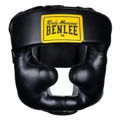 Imagen de BENLEE Rocky Marciano Kopfschützer Full Protection Casco de Boxeo, Color Negro, Talla s/m