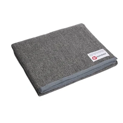 Imagen de Manduka Manta de lana reciclada, sedimento