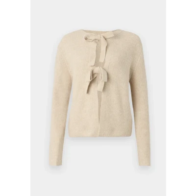 Imagen de Pieces Pcsilly Reversible TIE Chaqueta de punto, Mujer, Talla: XS, White pepper/melange