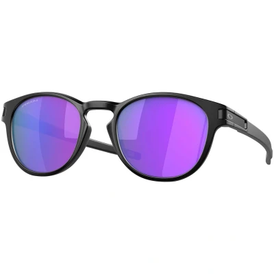 Imagen de Oakley Latch Unisex Gafas de sol, Talla: One Size, matte black /prizm violet