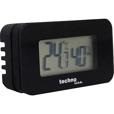 Imagen de TechnoLine WS 7006 Estación de Temperatura, Color Negro