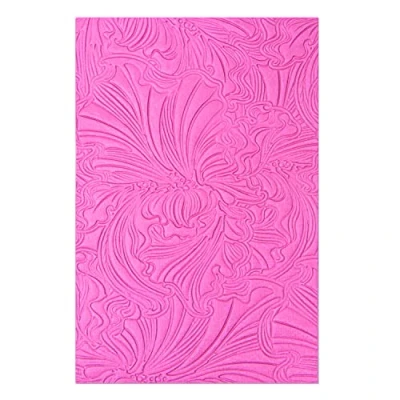 Imagen de Sizzix Flores abstractas, 3 D Textured Impressions Embossing Folder, 665598, Papel, One Size