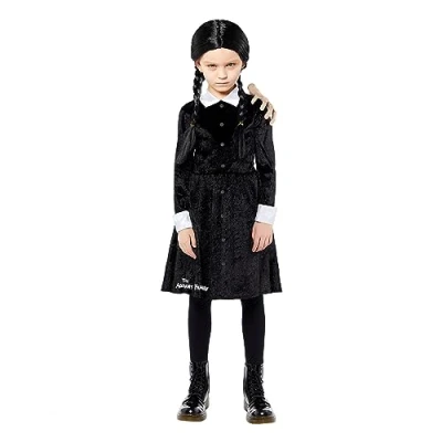 Imagen de Amscan Costume enfant Wednesday, la famille Addams, Horreur, Halloween, Carnaval