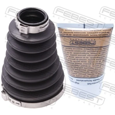 Imagen de FEBEST 2315P T5 Fuelle Palier lado de engranaje PVC VOLKSWAGEN: Transporter 5, 5 Bus, Touareg I, RENAULT: Kangoo II Express