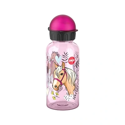 Imagen de Emsa 518126 Kids Tritan Botella, Caballo, 1 Stück (1er Pack)