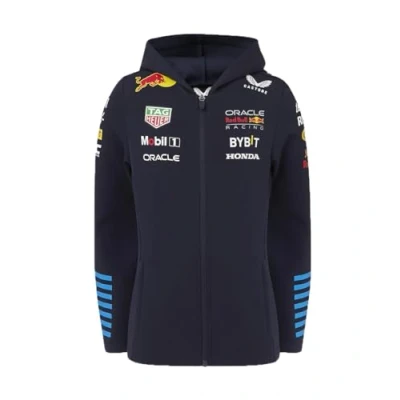 Imagen de Red Bull Racing Chaqueta con capucha cremallera F1 Team Formula Oficial Fórmula 1, color azul, Cielo Nocturno, 8 años