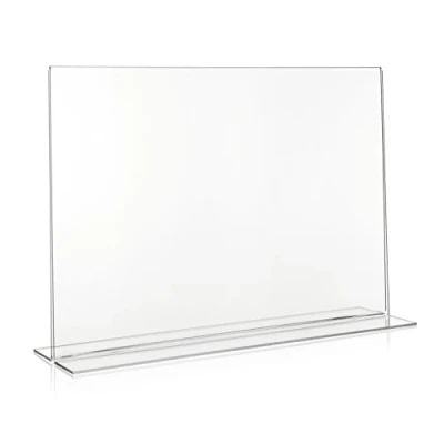 Imagen de Atril publicitario DIN A3 en formato horizontal, de plexiglás