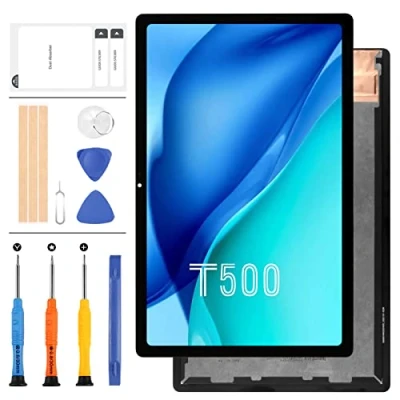 Imagen de Original para Samsung Galaxy Tab A7 10.4 pulgadas (2020) SM T500 T505 Pantalla LCD Sensor táctil de cristal digitalizador Asamblea Panel Kit reemplazo con herramientas (negro)
