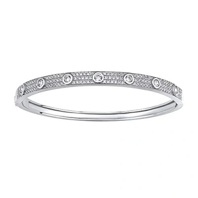 Imagen de SILVEGO ZTD187257 Brazalete para Mujer de Plata 925 con Circonitas