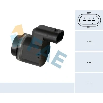 Imagen de FAE 66066 Sensores de Aparcamiento delante, posterior Sensor ultrasonido BMW: 5 Berlina, X3, X5