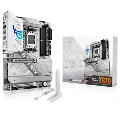 Imagen de ASUS ROG Strix X870 A Gaming WiFi Placa Base AMD ATX, 16+2+2 etapas de Potencia, DDR5, 4X M.2, PCIe 5.0 Compatible con GPU última generación, 7, USB 20 Gbps PD 3.0 hasta 30 W