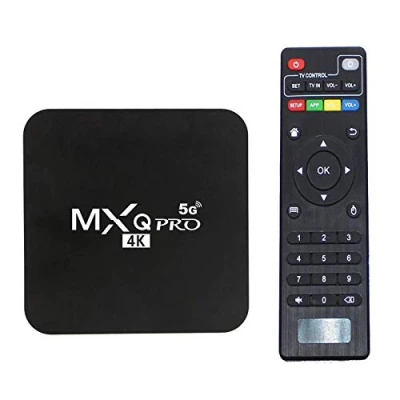 Imagen de MXQ Pro 5G 4K Android TV 13.1 Box Ram 1GB ROM 8GB Smart H.265 HD 3D Dual Band 2.4G/5G WiFi Quad Core Home Media Player