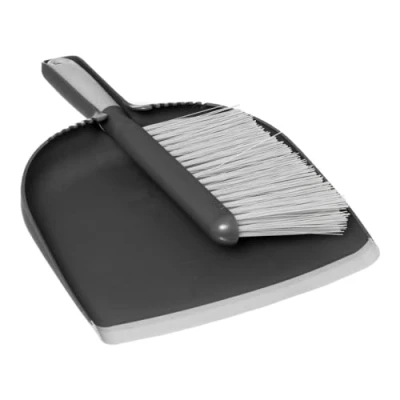 Imagen de 5 five simply smart 5five Juego de recogedor Gris y Negro