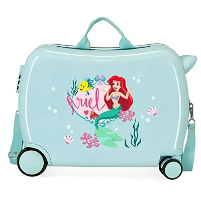 Imagen de Disney Princess Celebration Maleta Infantil Verde 50x38x20 cms Rígida ABS Cierre de combinación lateral 34L 3 kgs 4 0