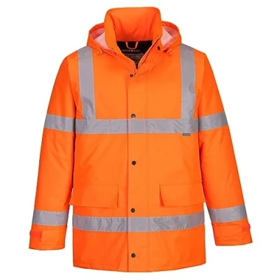 Imagen de Portwest Parka De Alta Visibilidad Traffic, Tamaño: L, Color: Naranja, S460ORRL