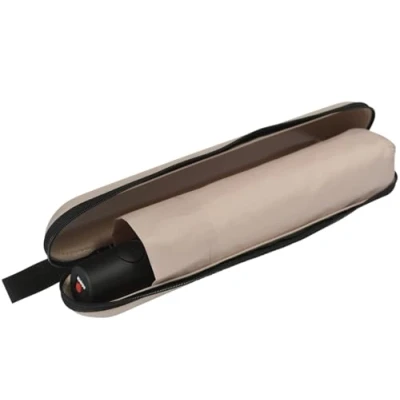 Imagen de Knirps Paraguas de bolsillo con apertura automática Duomatic en estuche, Rosa, 98 cm