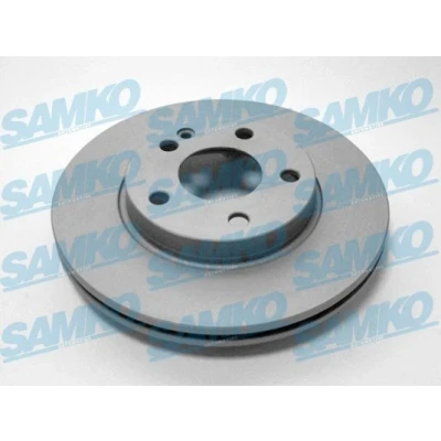 Imagen de SAMKO M2016VR Disco de freno 276 22 5 ventilación interna revestido MERCEDES BENZ: Clase A, B