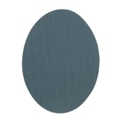Imagen de 6 rodilleras niños color Gris medio termoadhesivas de plancha. Coderas para proteger tu ropa y reparación pantalones, chaquetas, jerseys, camisas. 10,5 x 8 cm. Ref. 10