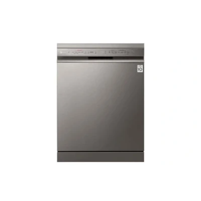 Imagen de LG DF365FPS Lavavajillas Independiente Serie 3 14 Puntos Sistema QuadWash con 4 brazos Pulverizador de vapor TrueSteam Apertura Puerta Automática Cesta para Cubiertos Wifi Gris