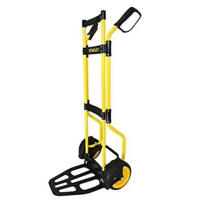 Imagen de Stanley Carretilla SXWTD FT591, Capacidad de 270 kg, Plegable, Color Amarillo