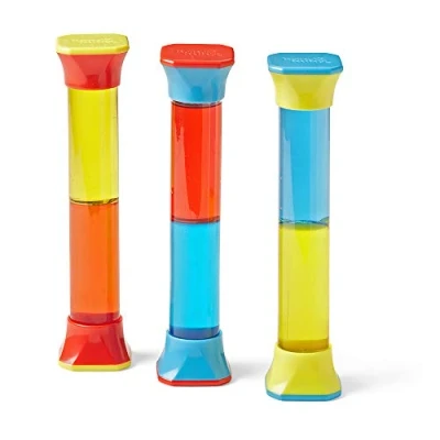 Imagen de Learning Resources Tubos sensoriales ColorMix, set de 3, juguete para calmar la ansiedad, juguetes terapia ocupacional, calmantes, y ansiedad