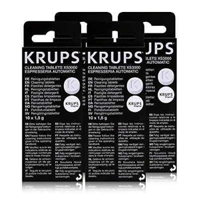 Imagen de Krups XS3000 Pastillas de limpieza (4 unidades)