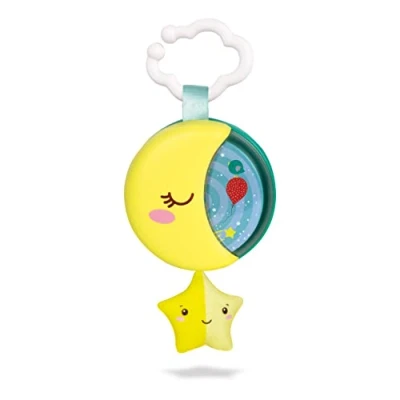 Imagen de Clementoni Sleepy Moon Juguete Musical para Cuna, Caja de música, Juego bebé 0 Meses, Multicolor (17796)