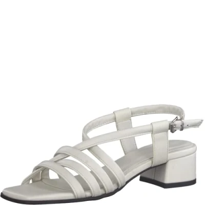 Imagen de MARCO TOZZI 2 28220 20, Sandalia con talón para Mujer, Blanco (Offwhite), 40 EU