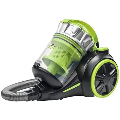 Imagen de Bestron Aspiradora sin Bolsa con Ruedas para Superficies Duras, Alcance: 9 m, Capacidad: 2 L, 700 Vatios, Verde