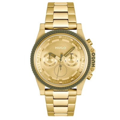 Imagen de HUGO Brave Cronógrafo, Hombre, Talla: One Size, Gold