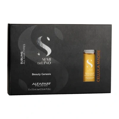 Imagen de Alfaparf Milano Semi Di Lino Sublime Cellula Madra Beauty Genesis 12 x 13 ml