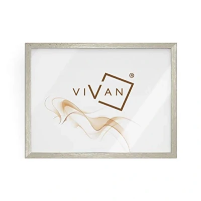 Imagen de VIVAN Marco de madera Color plata Tamaño la imagen A3