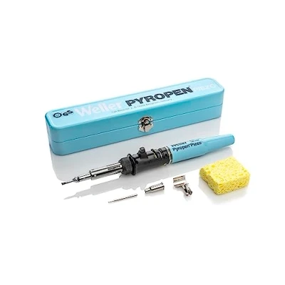 Imagen de Weller Professional T0051605899 Soldador de Gas Piezoeléctrico Pyropen Temperatura, 0 650 C